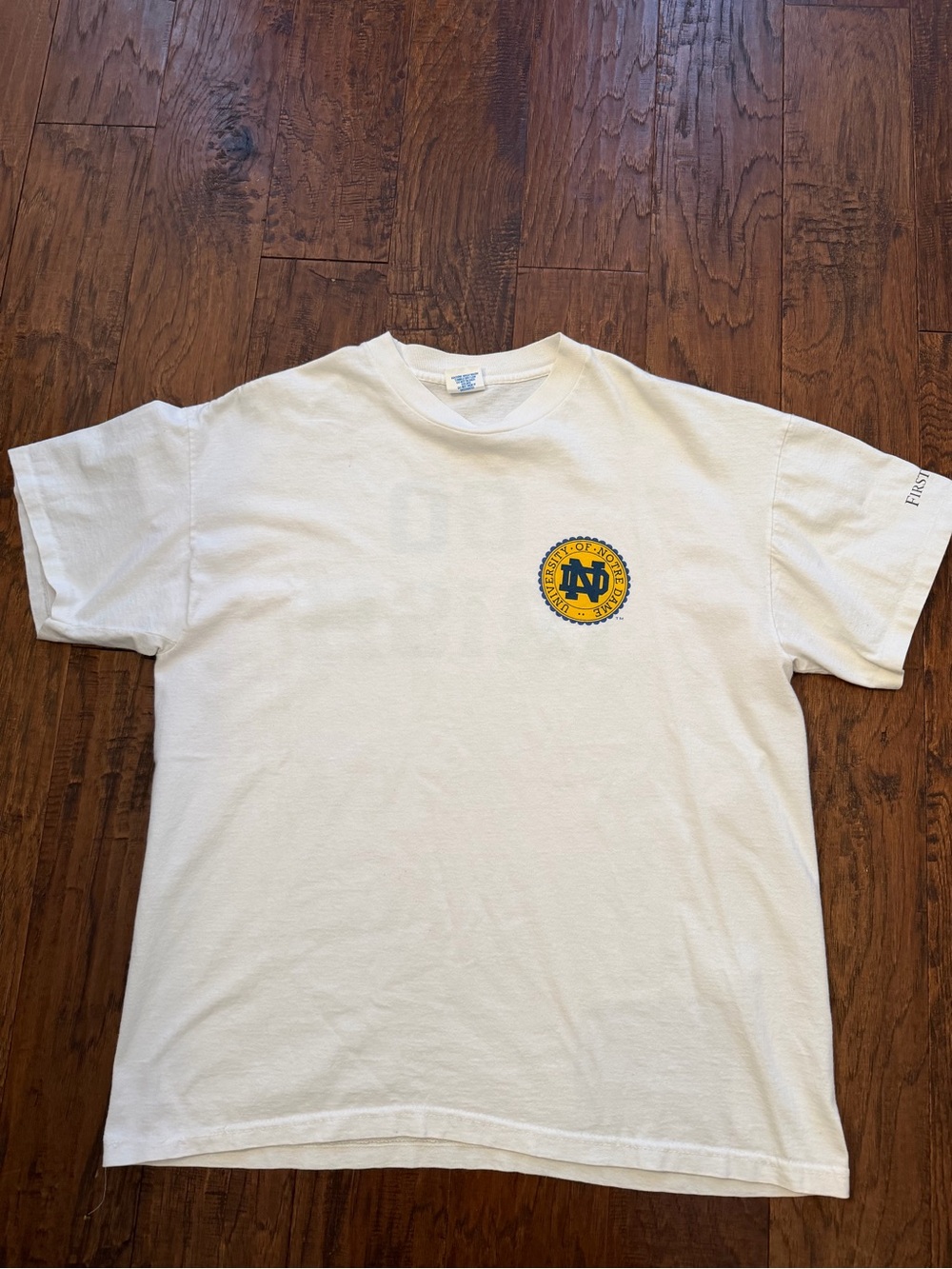 Vintage Notre Dame made in USA Alumni Association T-shirt XL